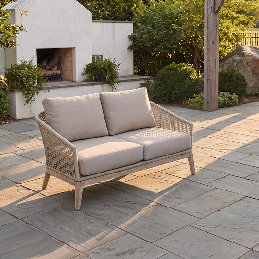 Cetara Rope Two Seater Garden Sofa Digital Illustration