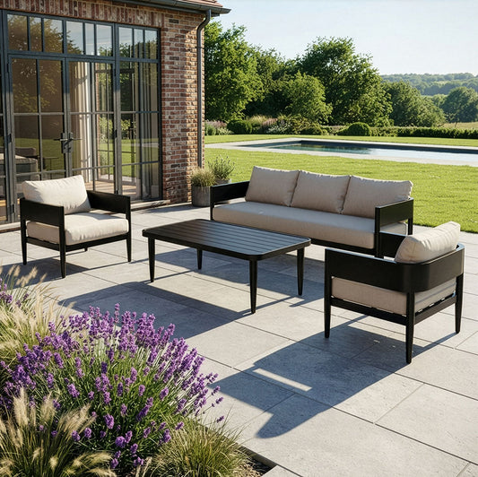 Ravello Garden Lounge Set Digital Illustration