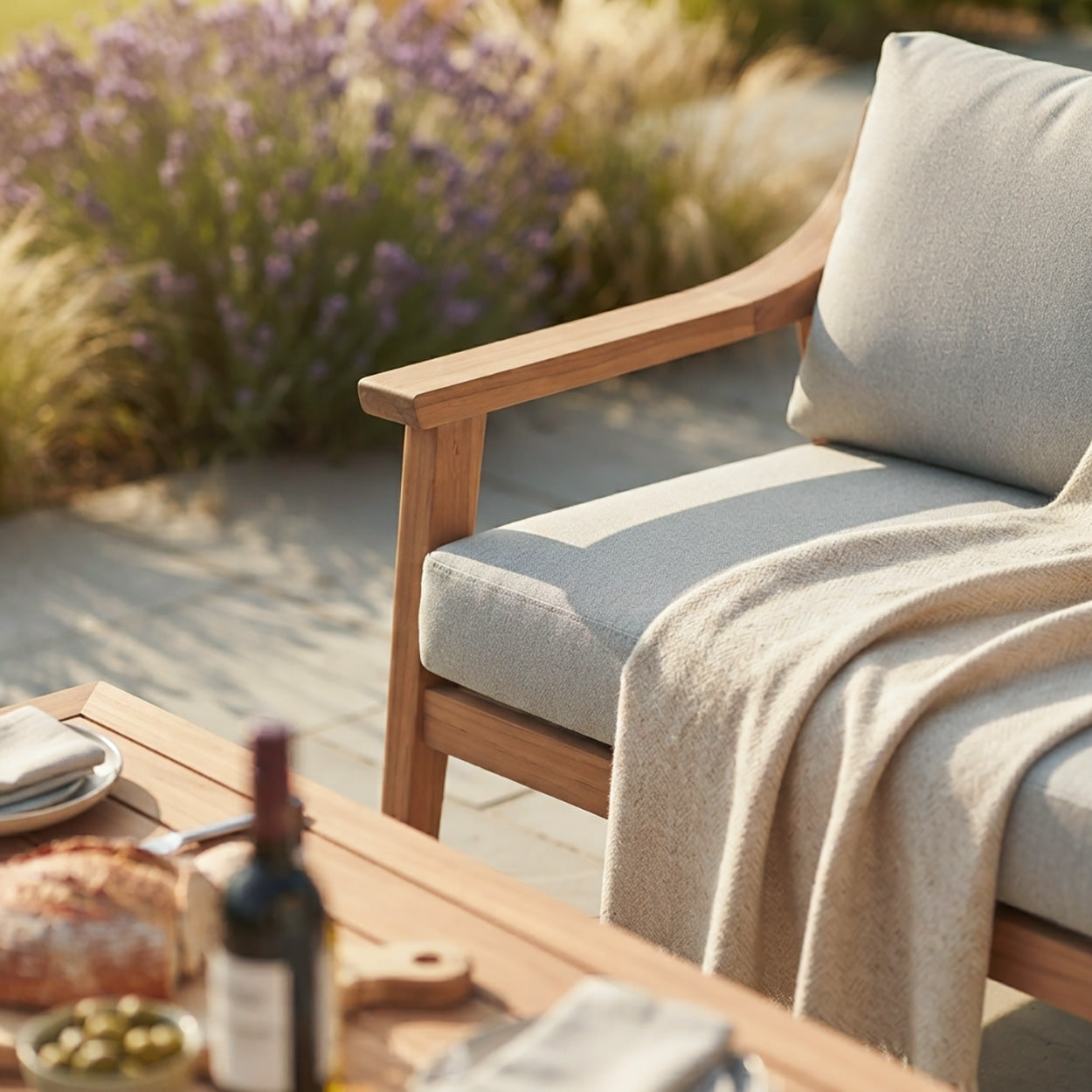 Close Up Of The Porto Cervo  Lounge Set Digital Illustration 
