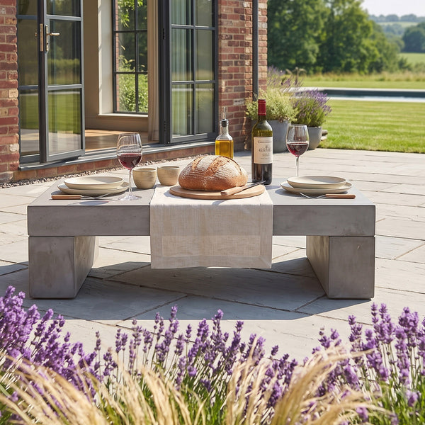 Linosa Concrete Garden Coffee Table