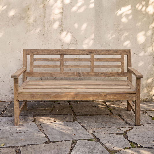 Digital Illustration Of The Otranto Teak Garden Day Bed